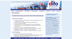 Desktop Screenshot of dito-sprachenservice.com